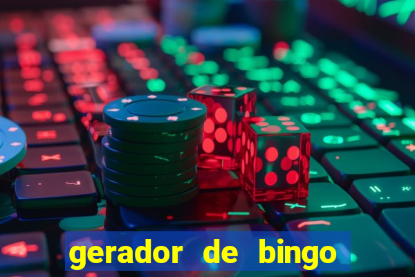 gerador de bingo cha de bebe